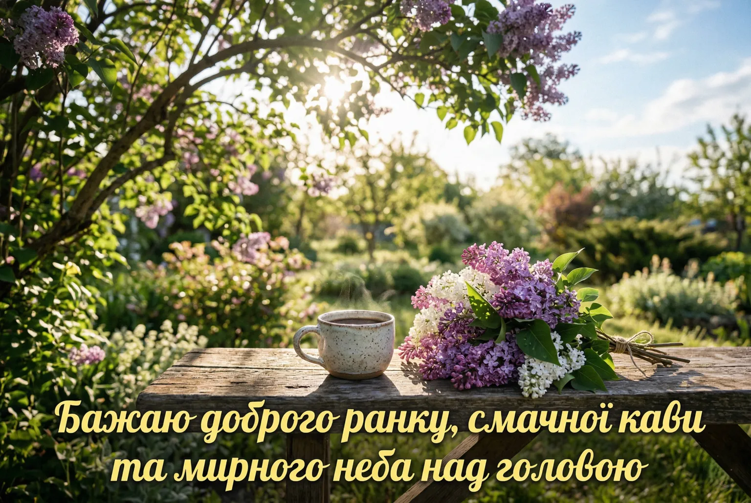 Доброго ранку: кава, квіти та найкращі побажання у світлинах