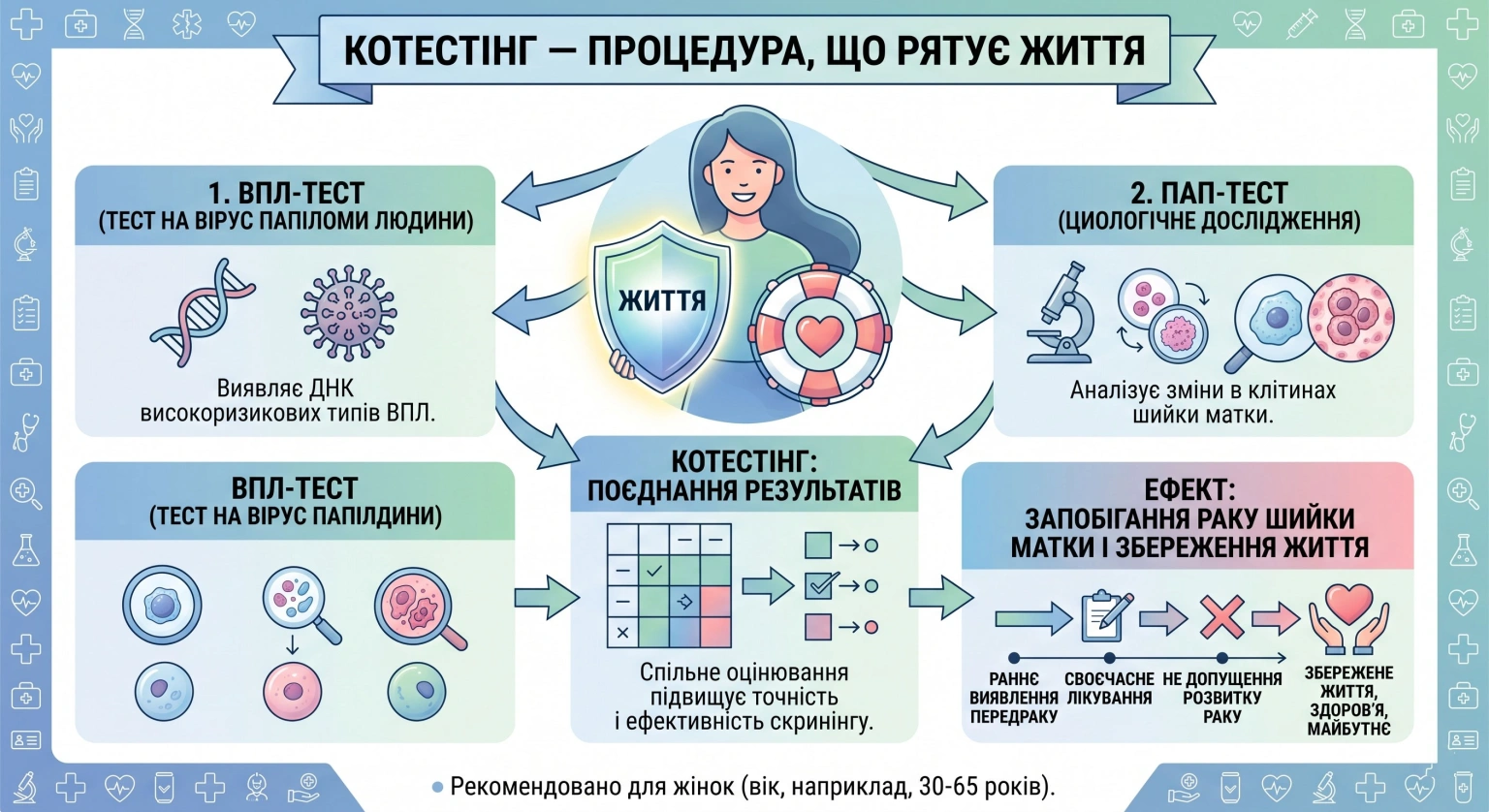 Котестінг — процедура, що рятує життя