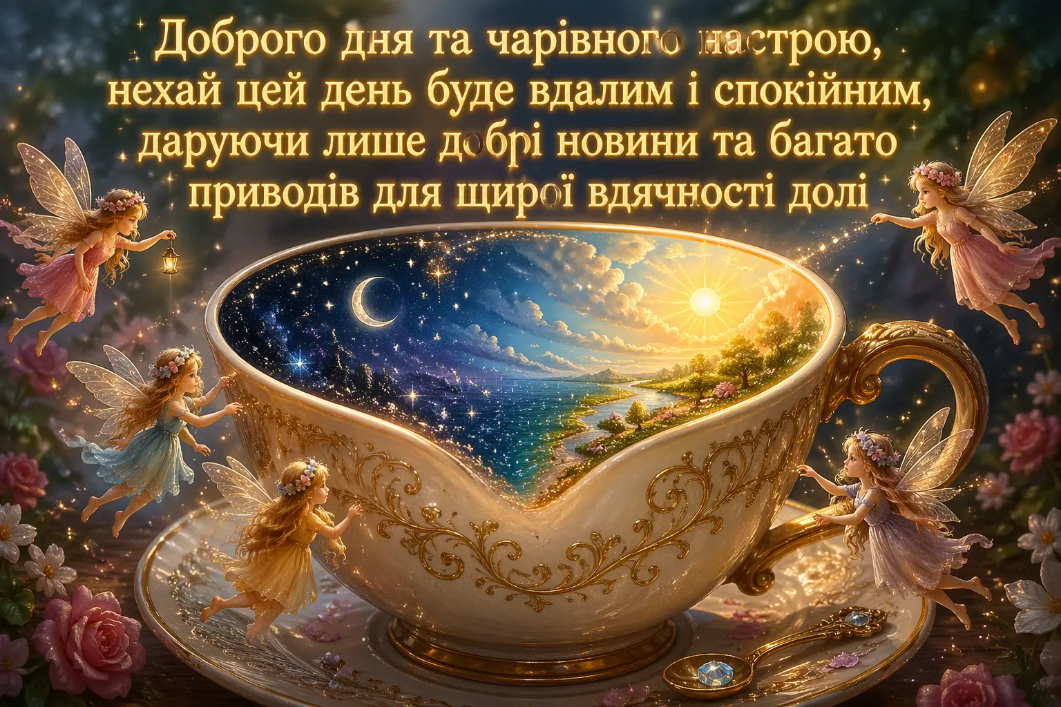 Доброго та гарного дня: душевні картинки та побажання для гарного настрою