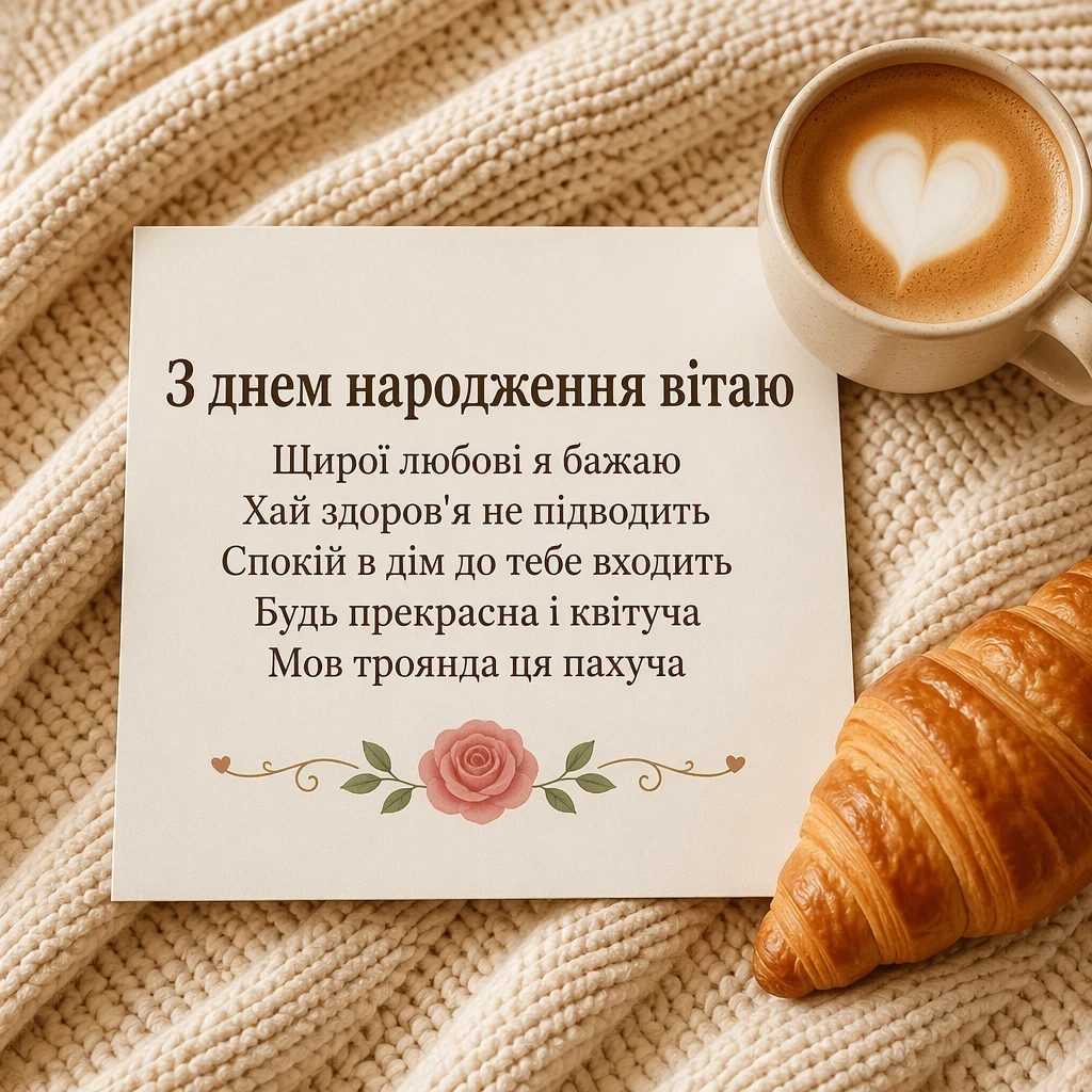 привітання з днем народження подрузі