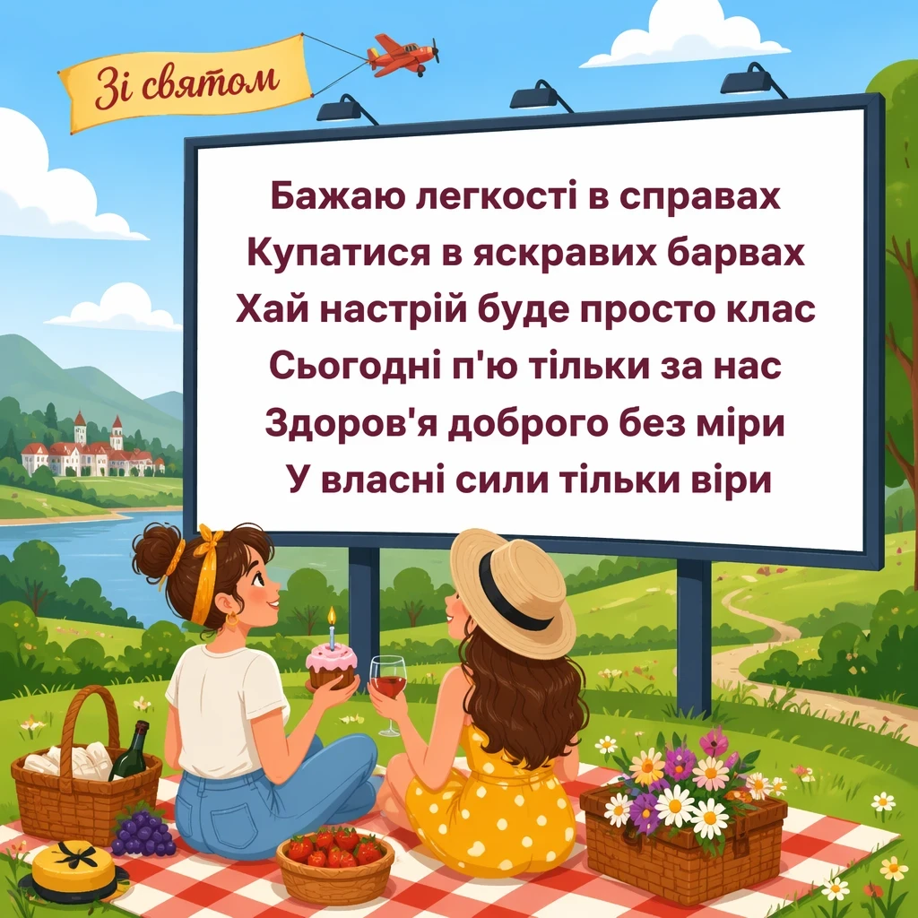 привітання з днем народження подрузі