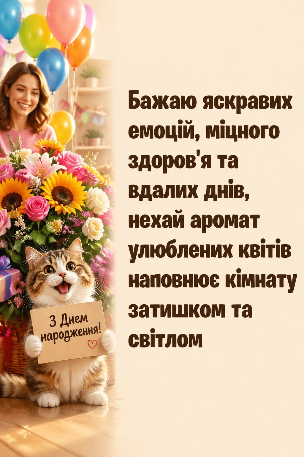 красиві привітання з днем народження жінці квіти красиві привітання з днем народження жінці квіти