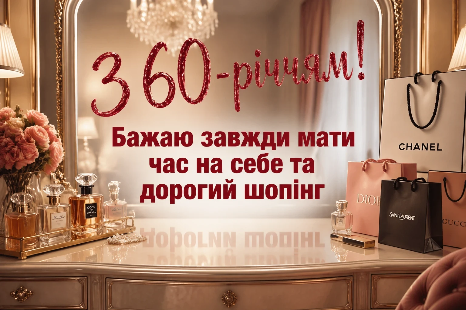 привітання з 60-річчям жінці