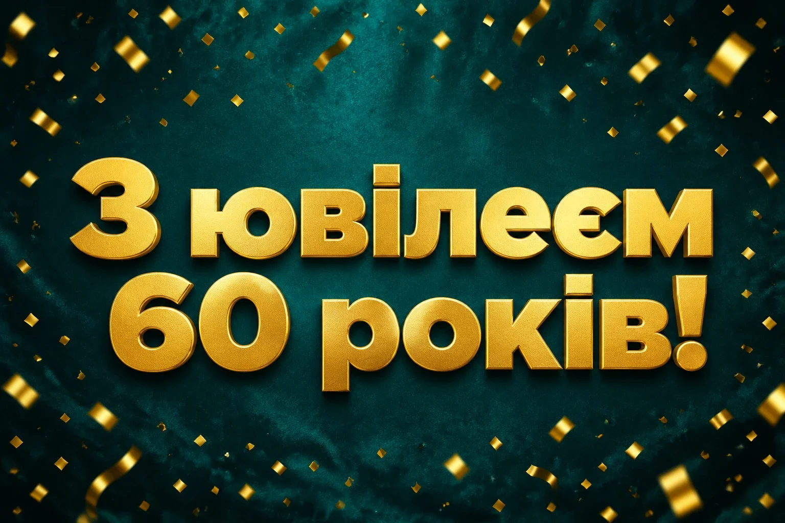 привітання з 60-річчям жінці