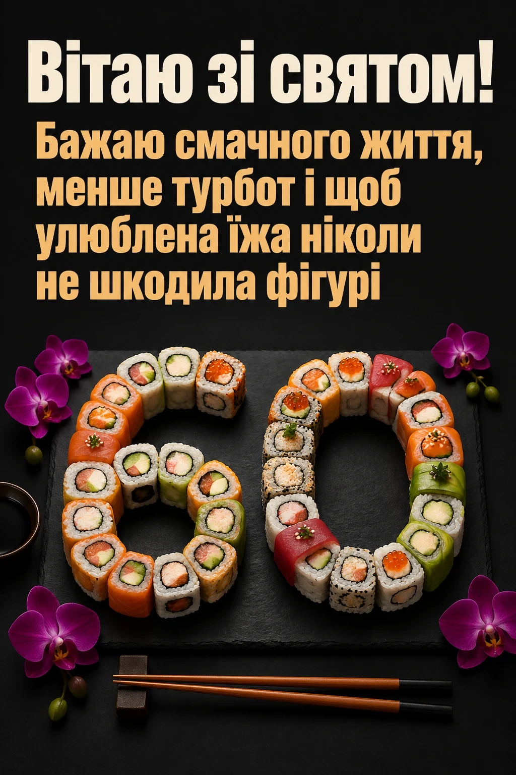 привітання з 60-річчям жінці