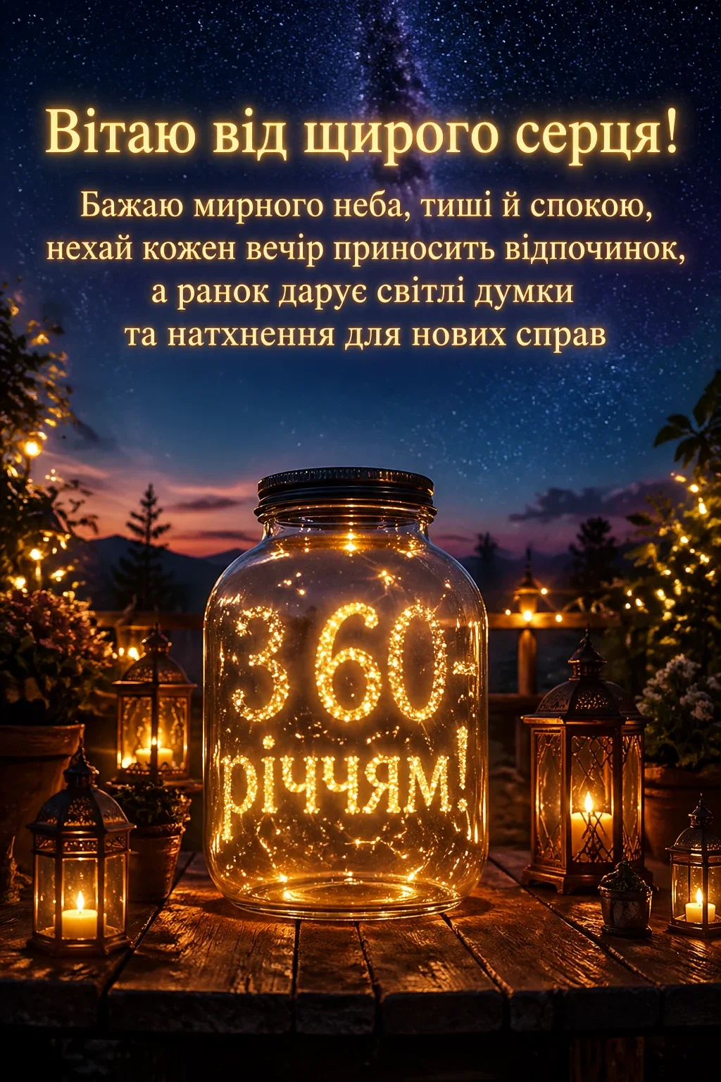 привітання з 60-річчям жінці