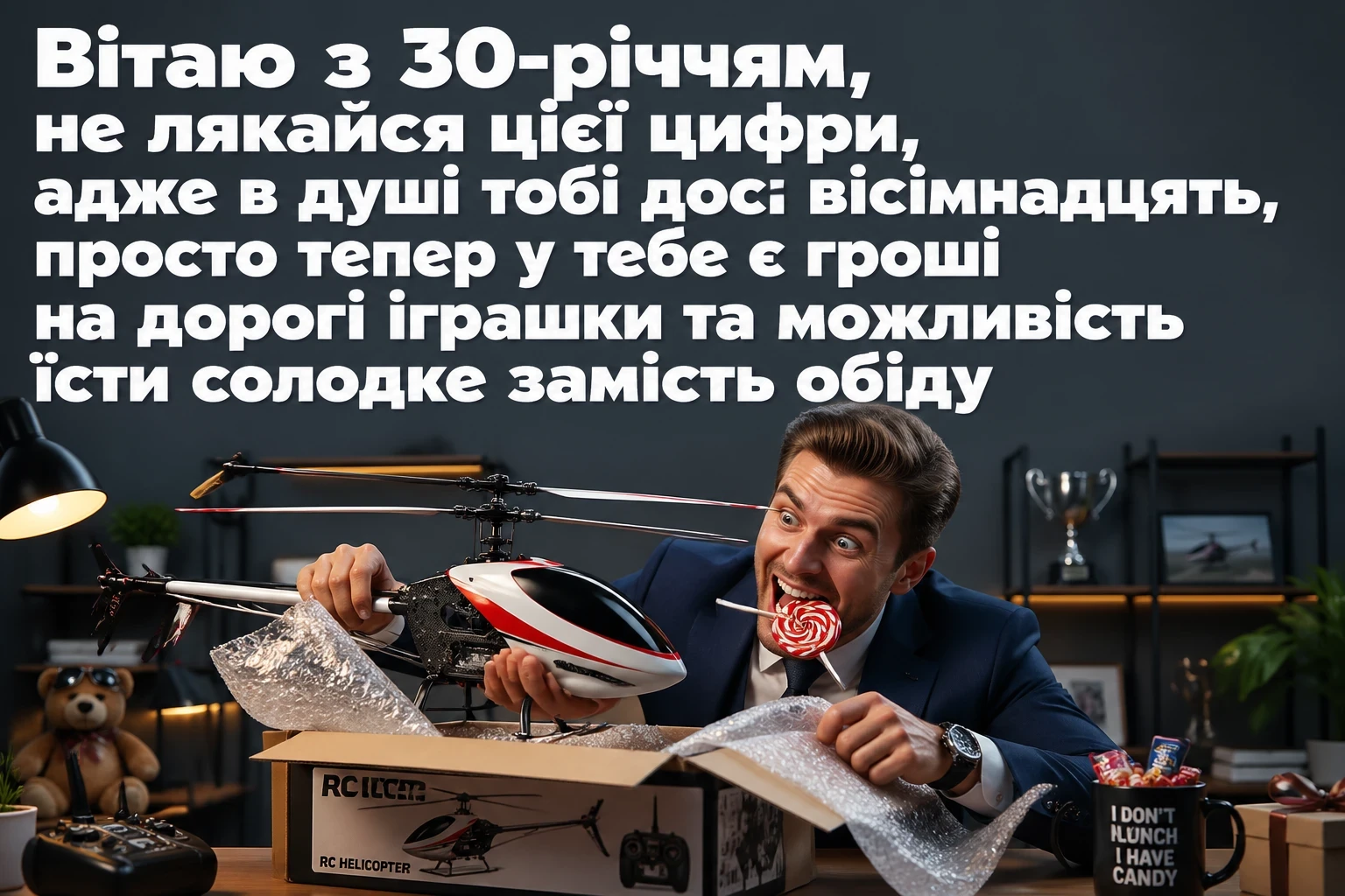 привітання з 30-річчям прикольні