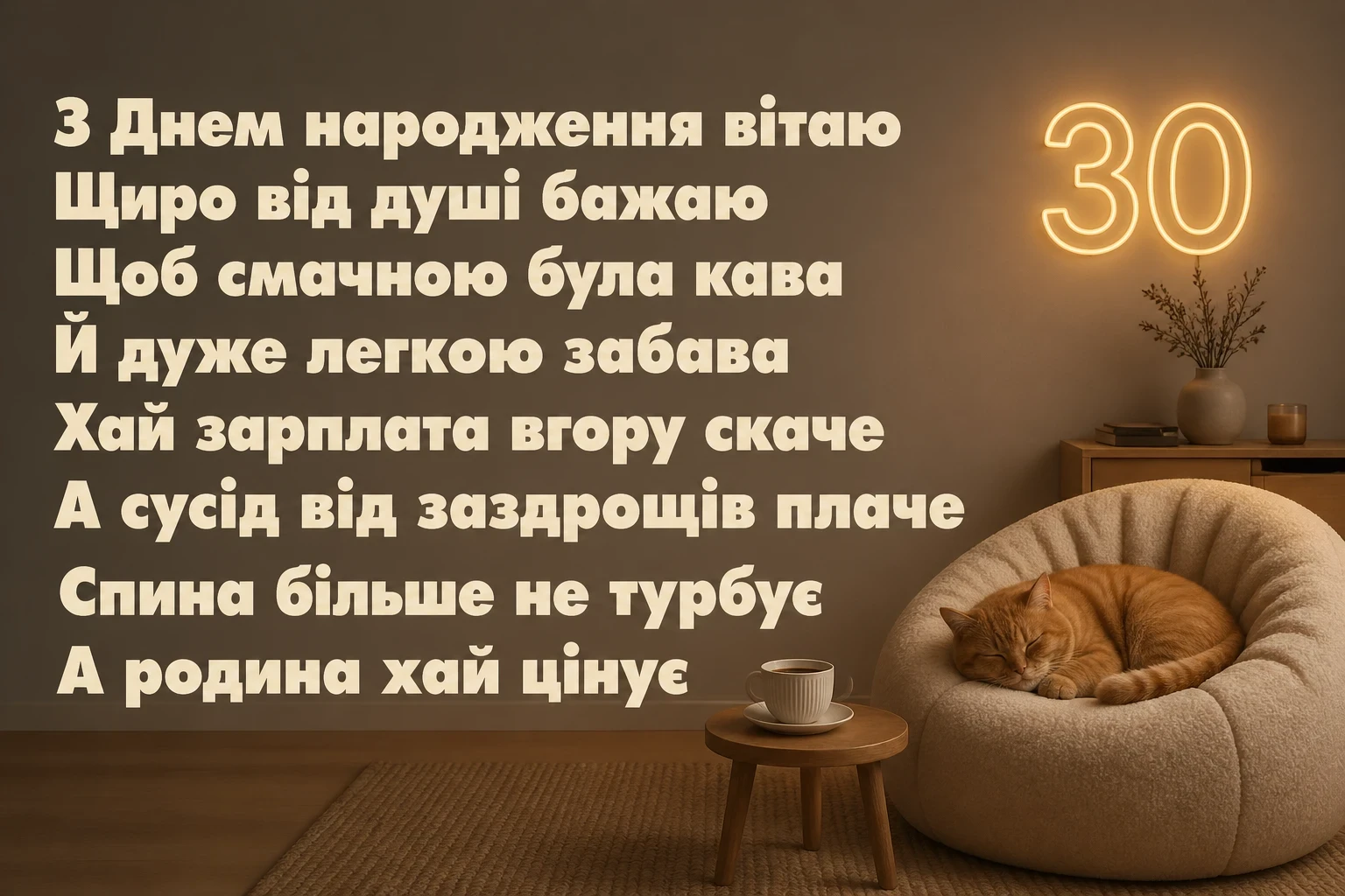 привітання з 30-річчям прикольні