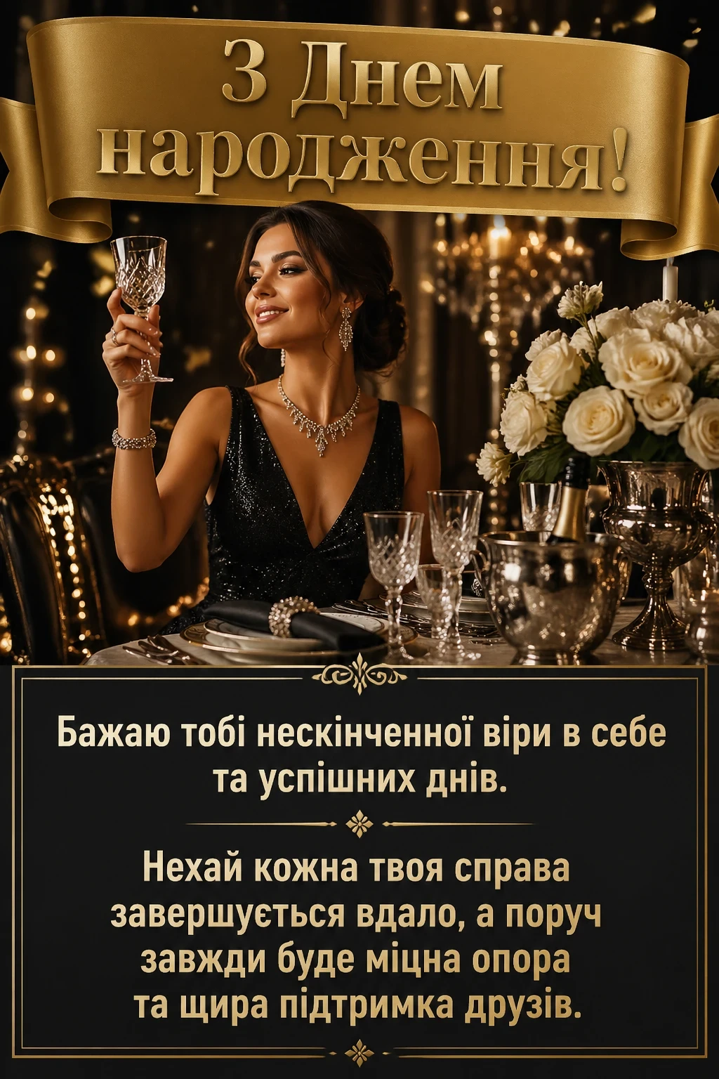 жінці привітання вишукані листівки з днем народження жінці привітання вишукані листівки з днем народження