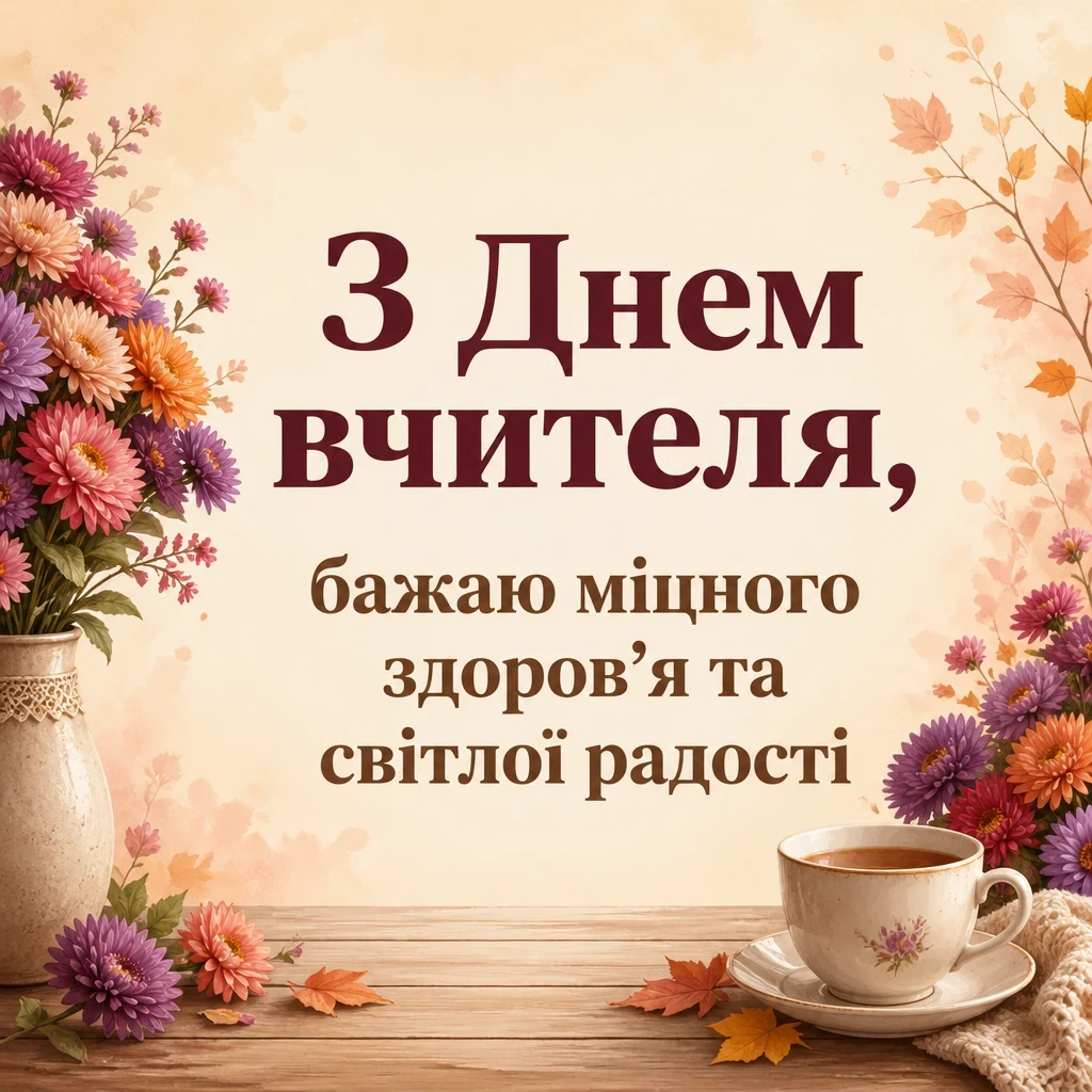 привітання днем вчителя привітання днем вчителя