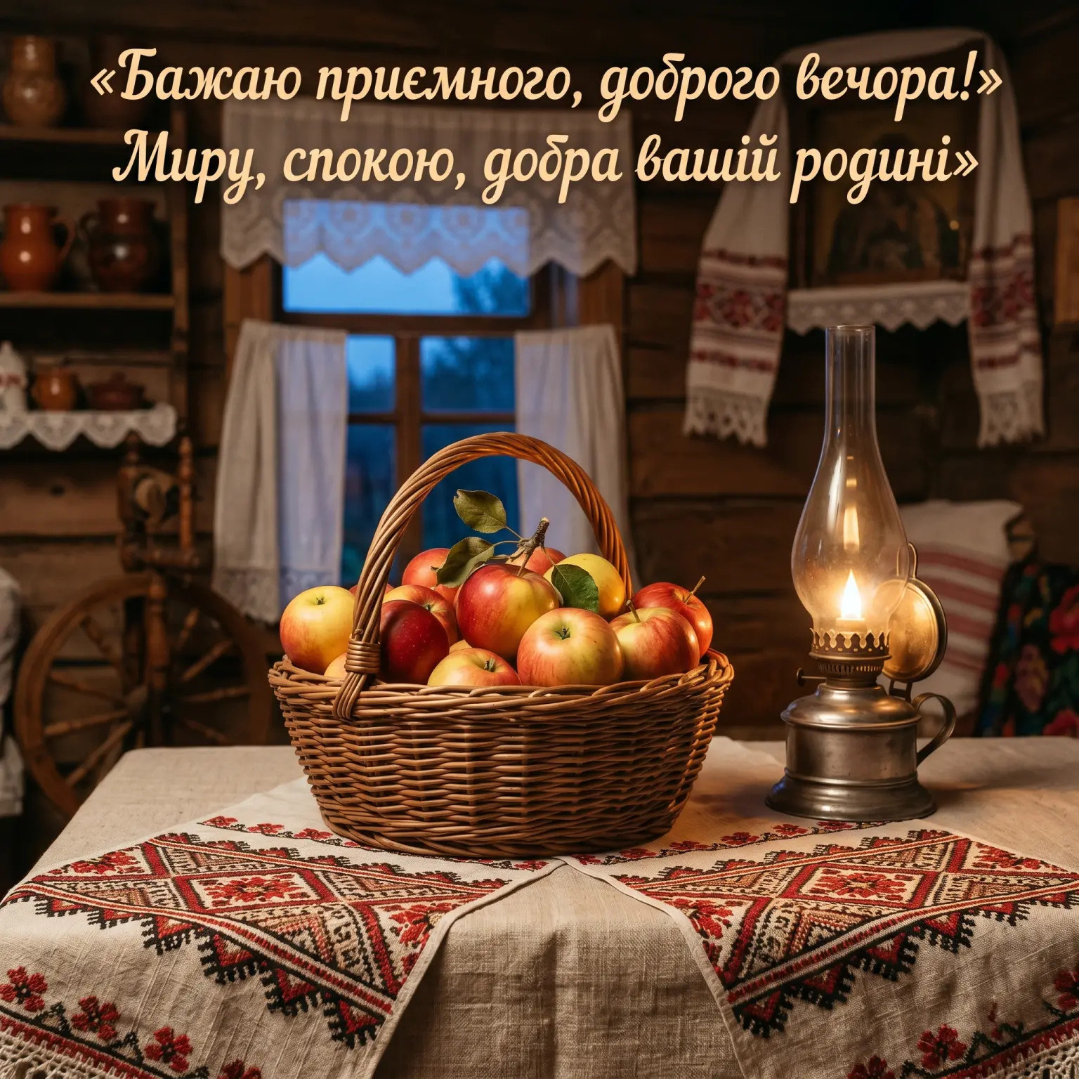 Приємного доброго вечора: душевні листівки та красиві картинки для затишного настрою