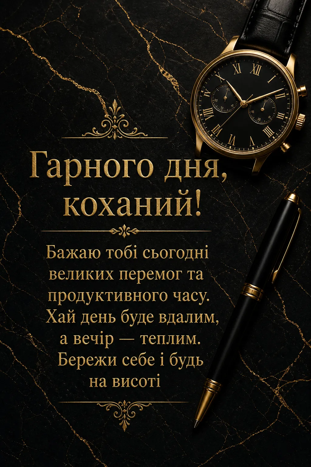 Доброго ранку, гарного дня, коханий: душевні картинки та зворушливі побажання