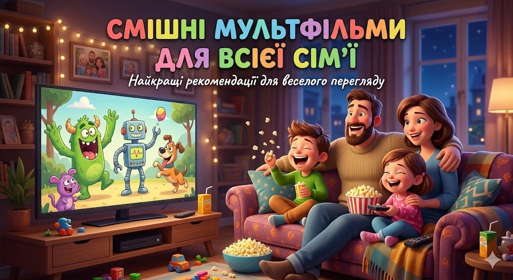Вечір великого сміху: що подивитися з дітьми цими вихідними