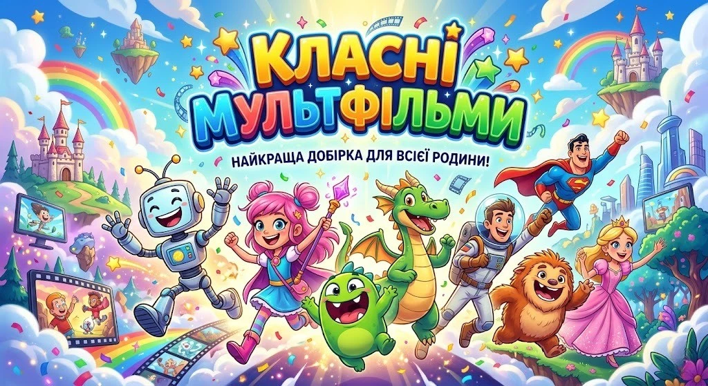 Разом веселіше: найкраща анімація для перегляду всією родиною.