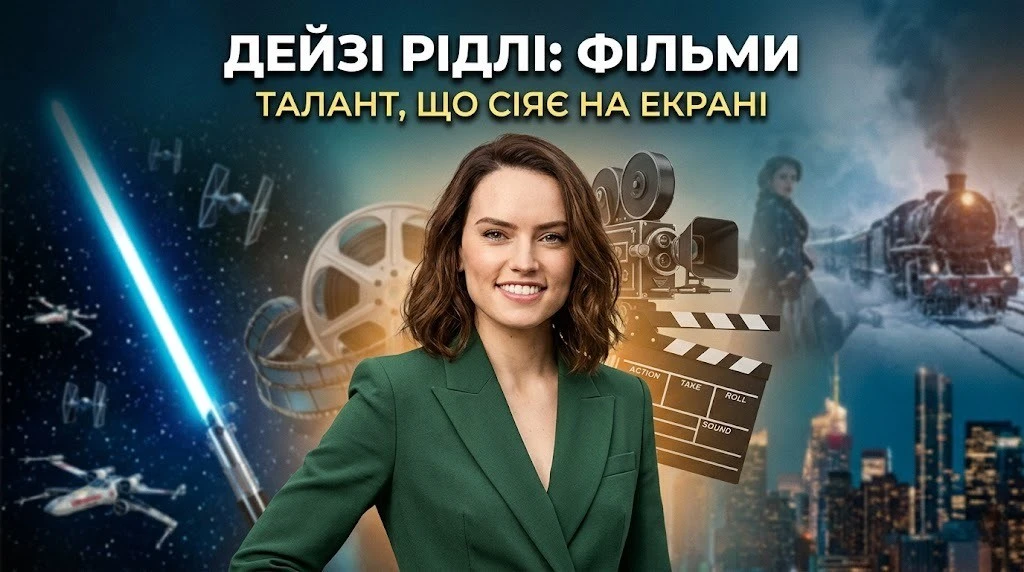 Кіно про виживання кохання та пригоди з Дейзі Рідлі