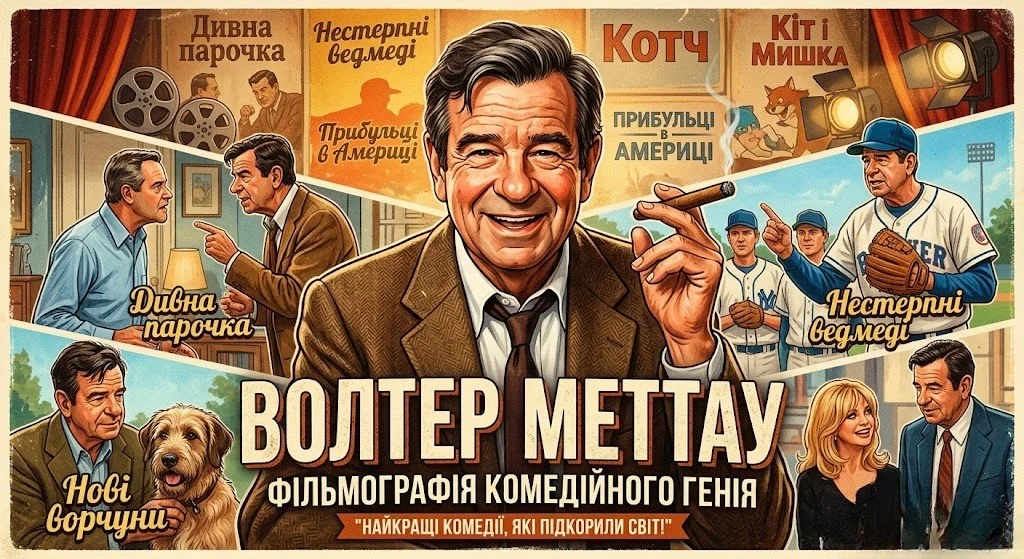 Топ фільмів Волтера Маттау за рейтингом IMDb
