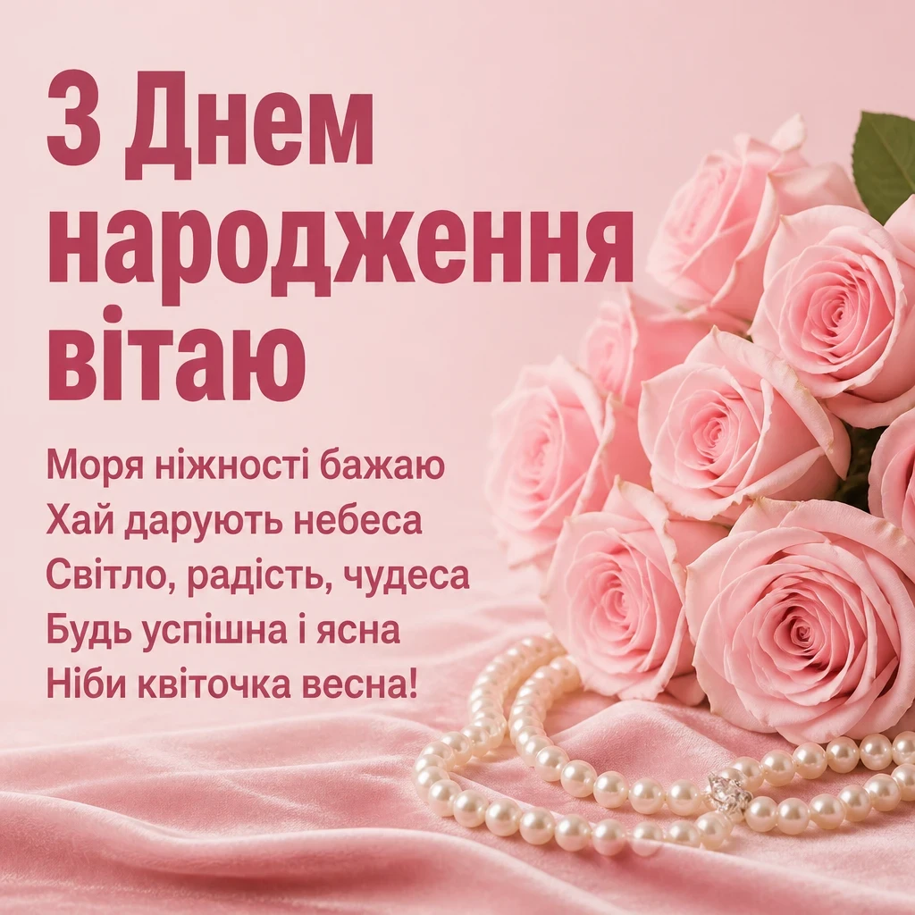 привітання для дочки з днем народження
