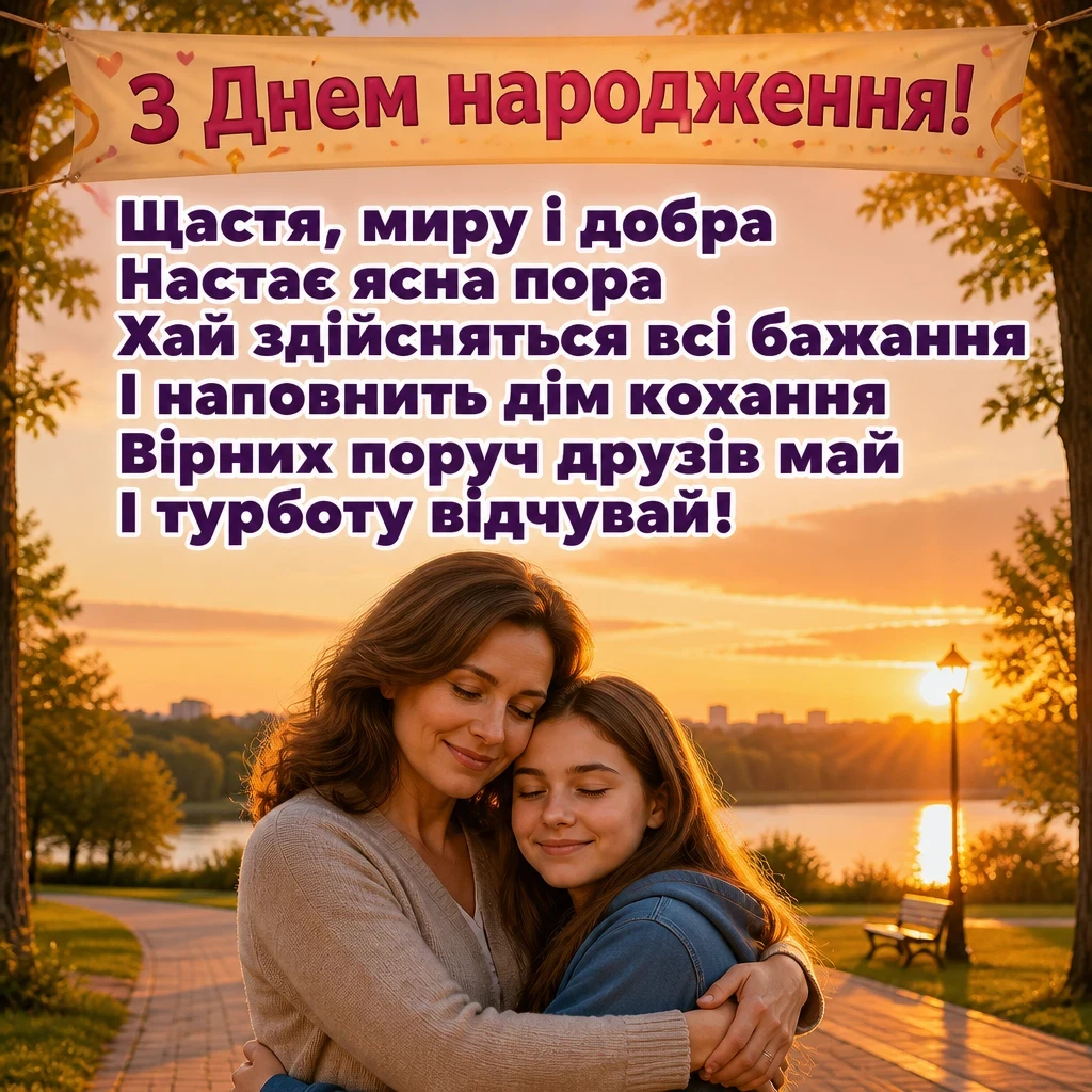 привітання для дочки з днем народження
