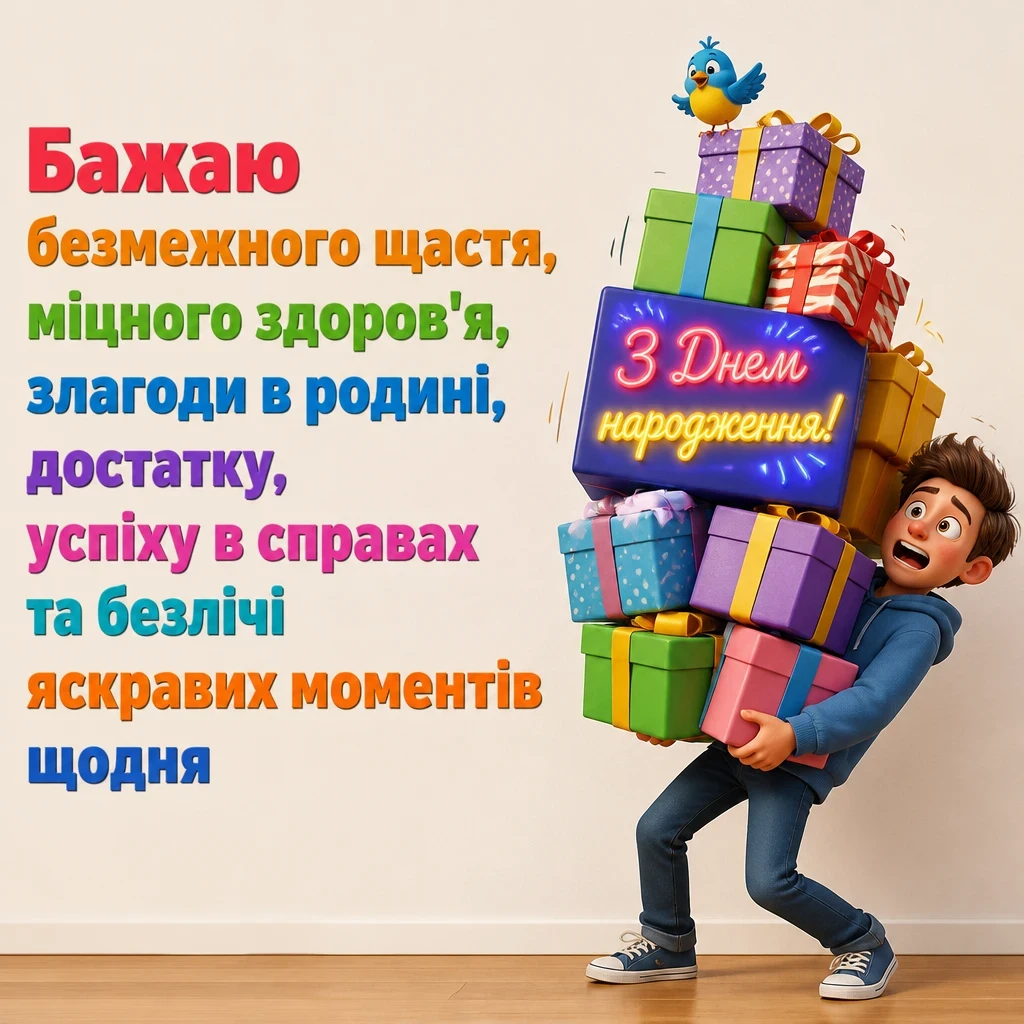 привітання з днем народження привітання з днем народження