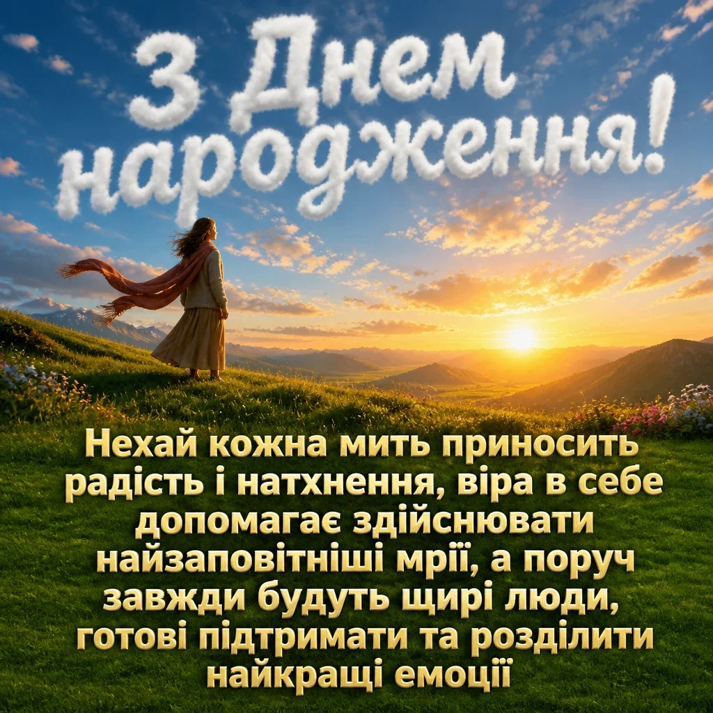 привітання з днем народження привітання з днем народження