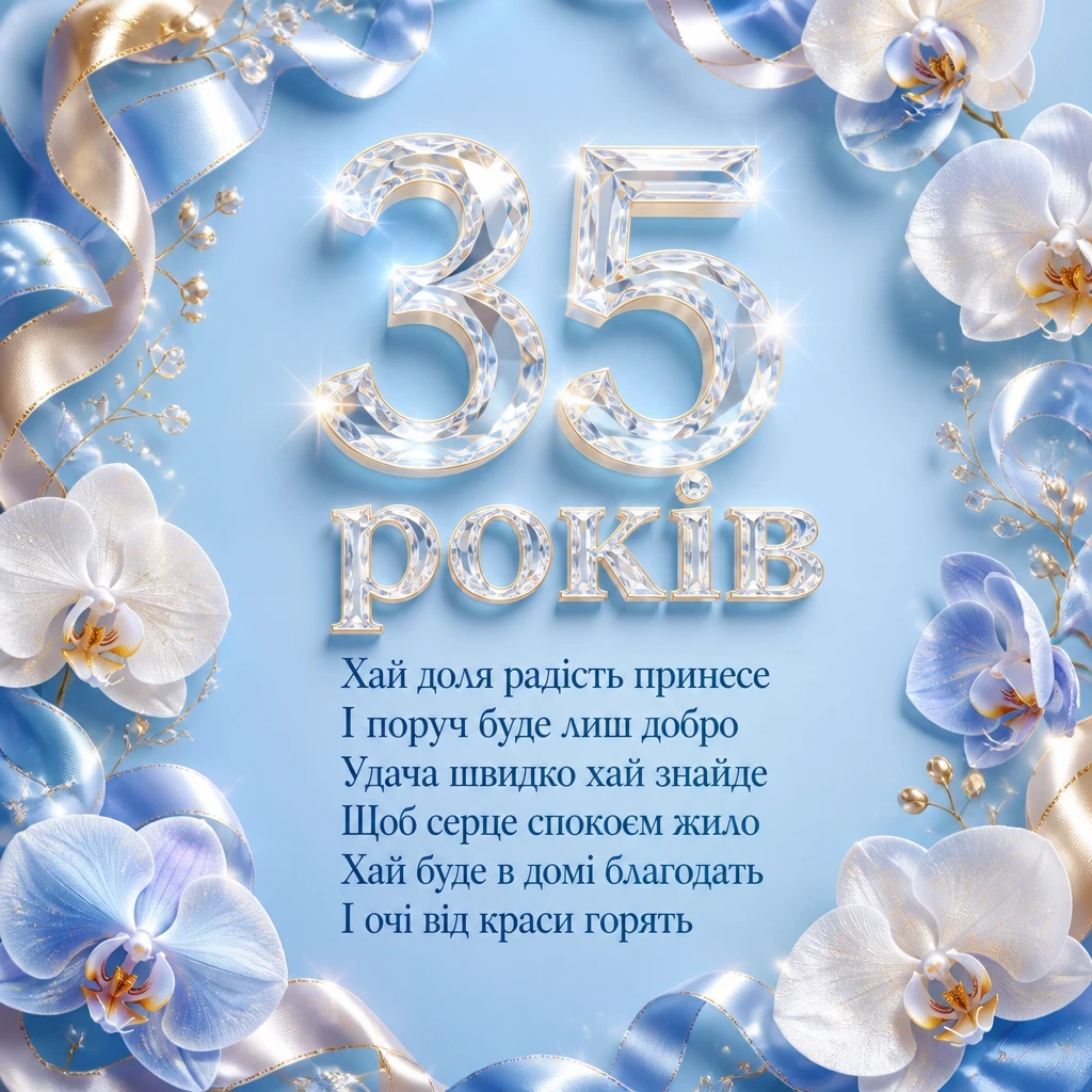 привітання з 35-річчям жінці привітання з 35-річчям жінці