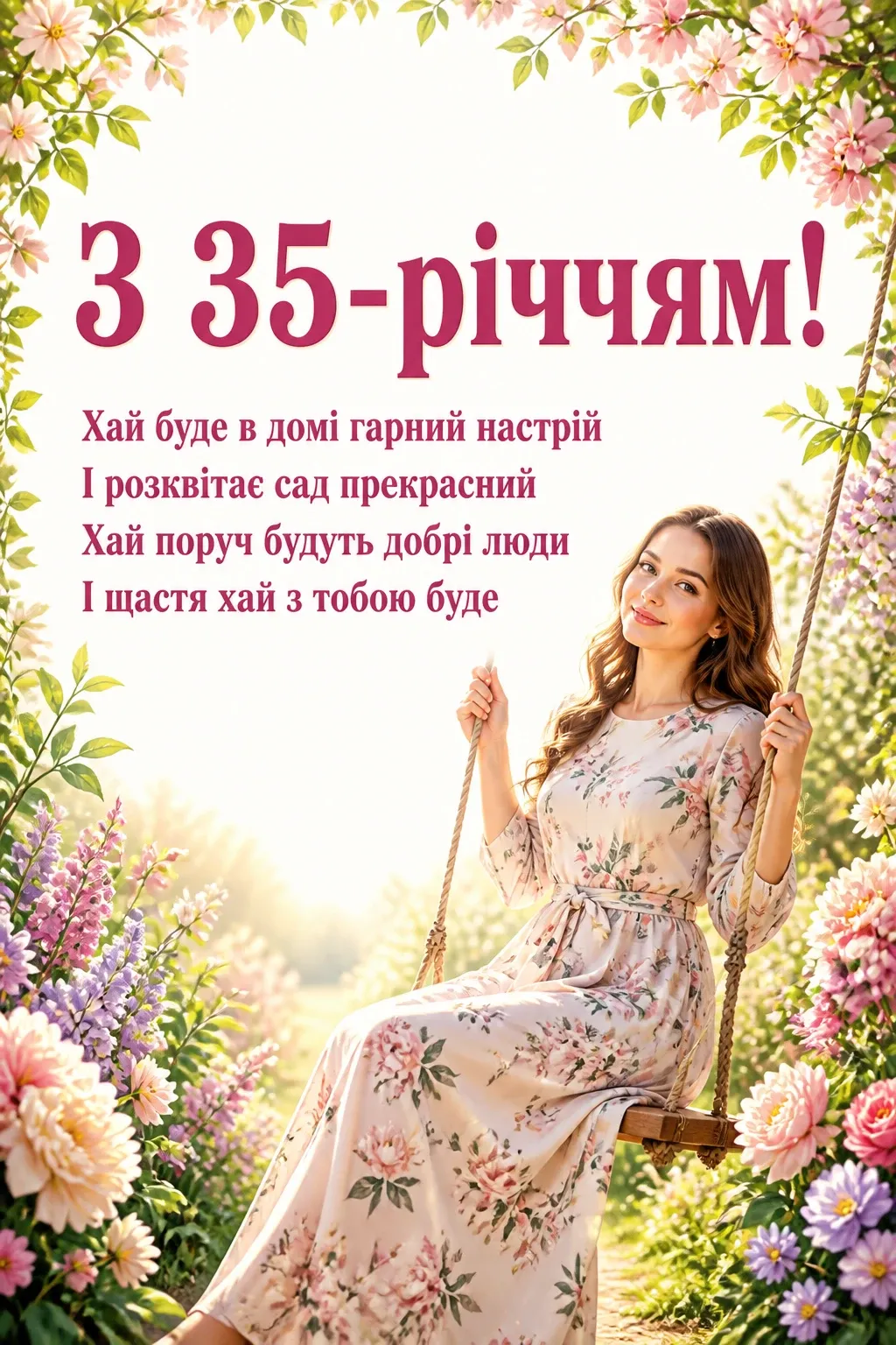 привітання з 35-річчям жінці привітання з 35-річчям жінці
