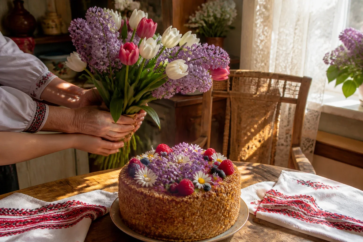 Привітання з іменинницею своїми словами