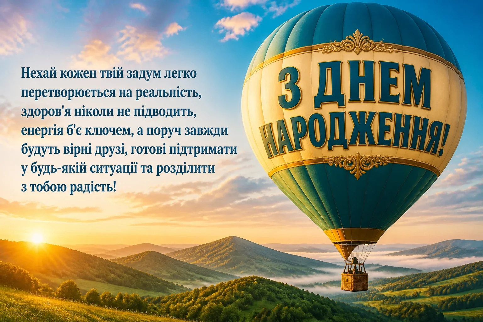 листівка привітання з днем народження листівка привітання з днем народження