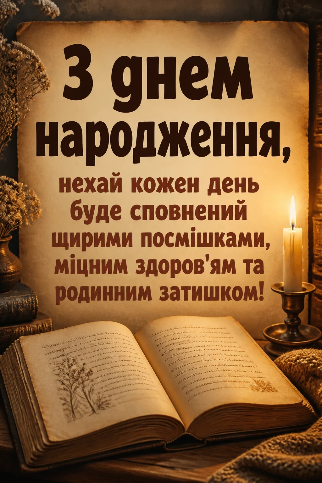 листівка привітання з днем народження листівка привітання з днем народження
