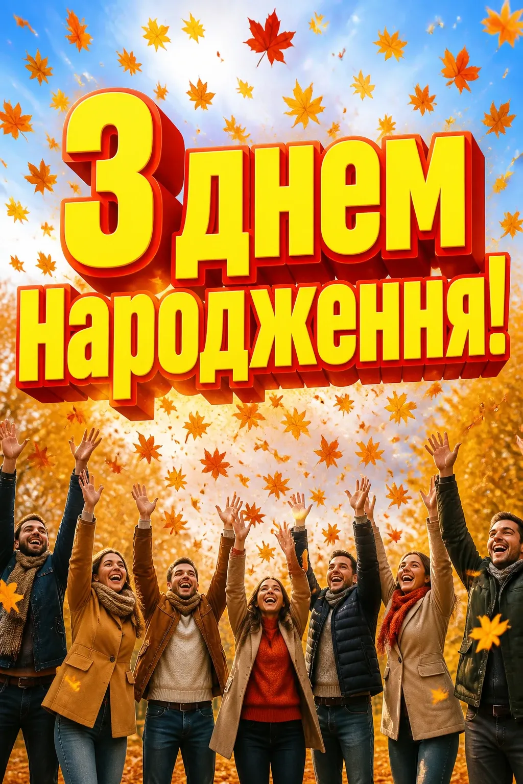 листівка привітання з днем народження листівка привітання з днем народження