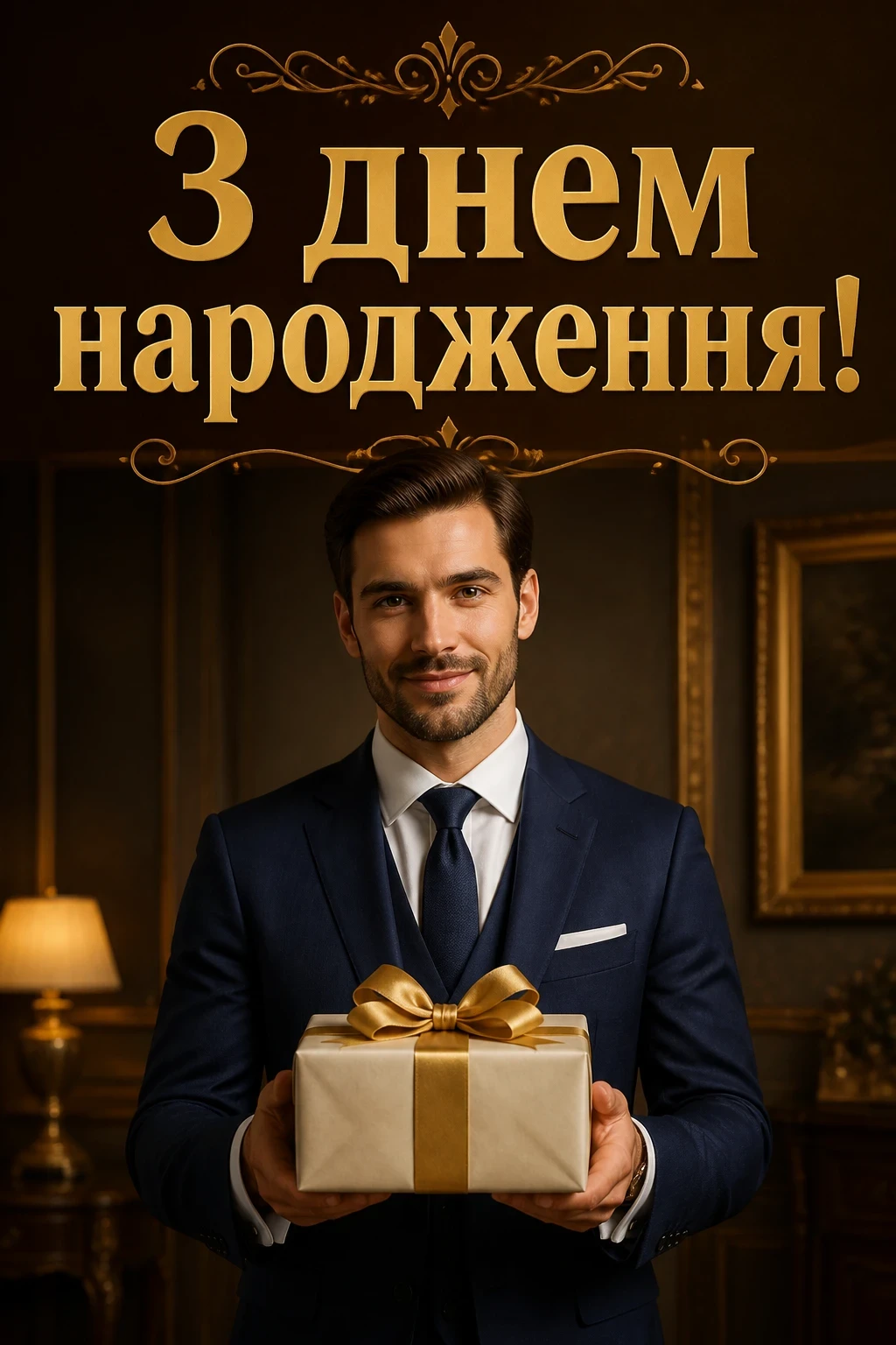 листівка привітання з днем народження листівка привітання з днем народження