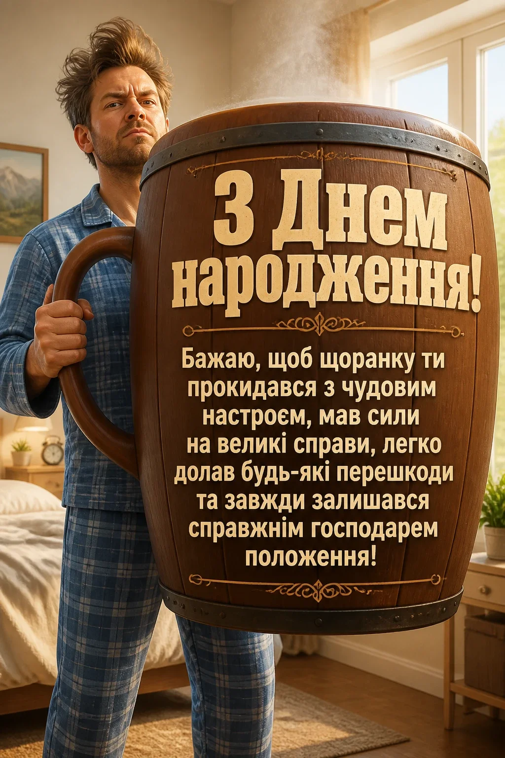 прикольні привітання з днем народження мужчині