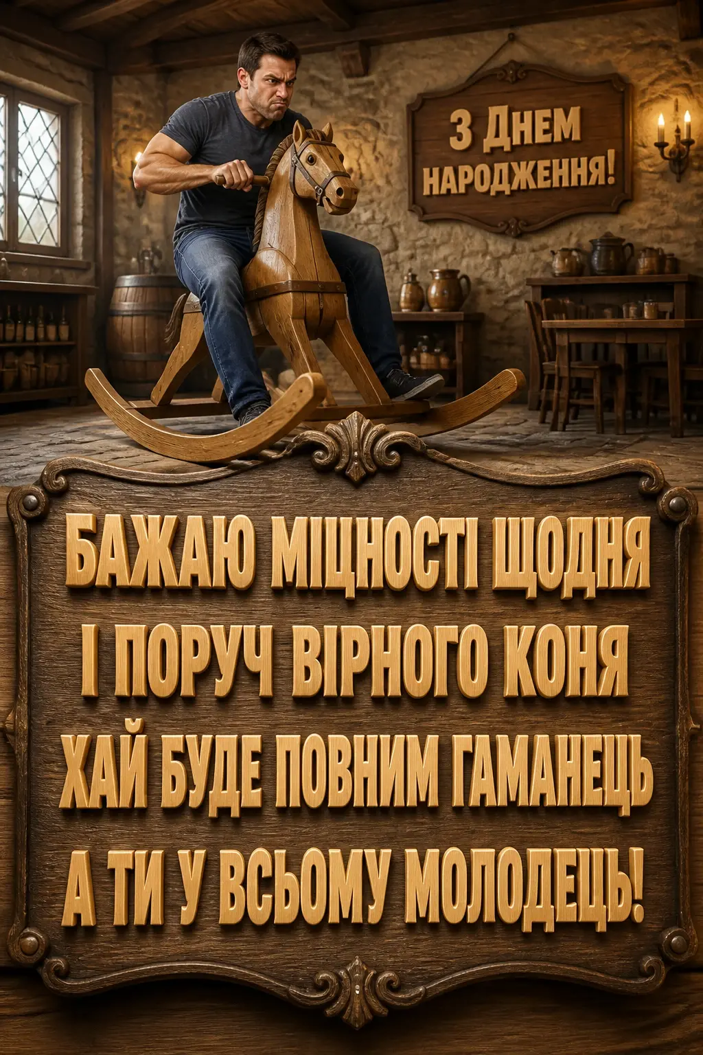 прикольні привітання з днем народження мужчині
