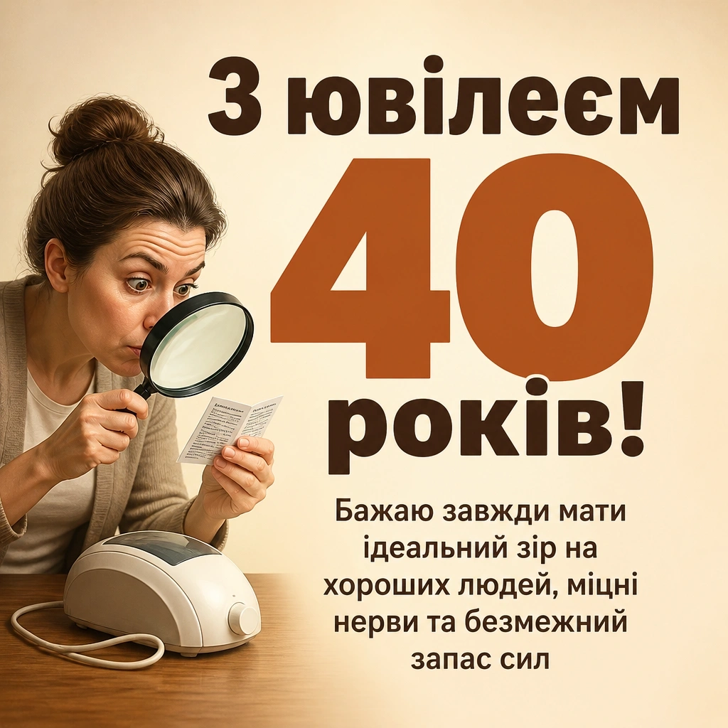 привітання з ювілеєм 40 років привітання з ювілеєм 40 років