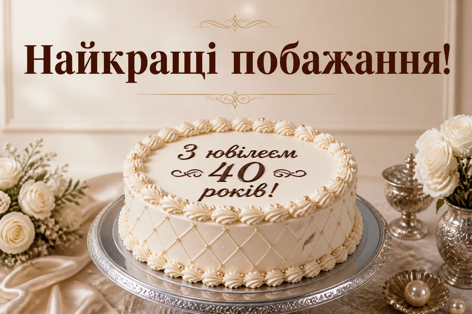 привітання з ювілеєм 40 років привітання з ювілеєм 40 років