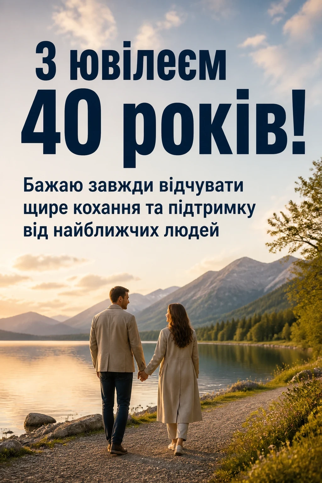 привітання з ювілеєм 40 років привітання з ювілеєм 40 років