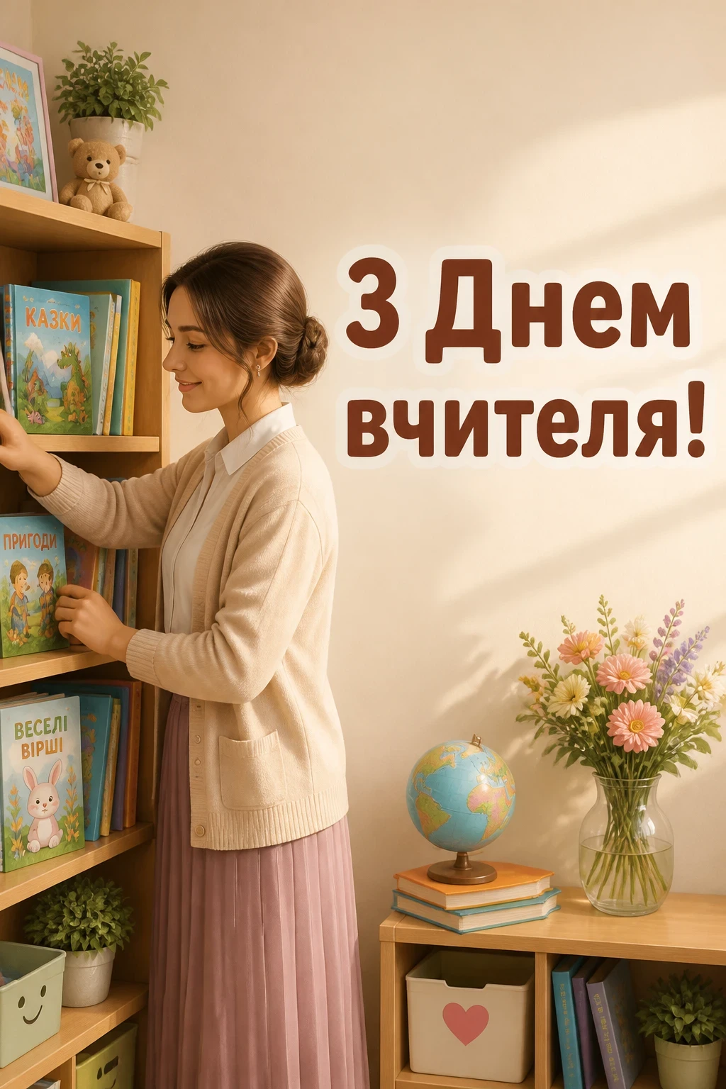 привітання день вчителя