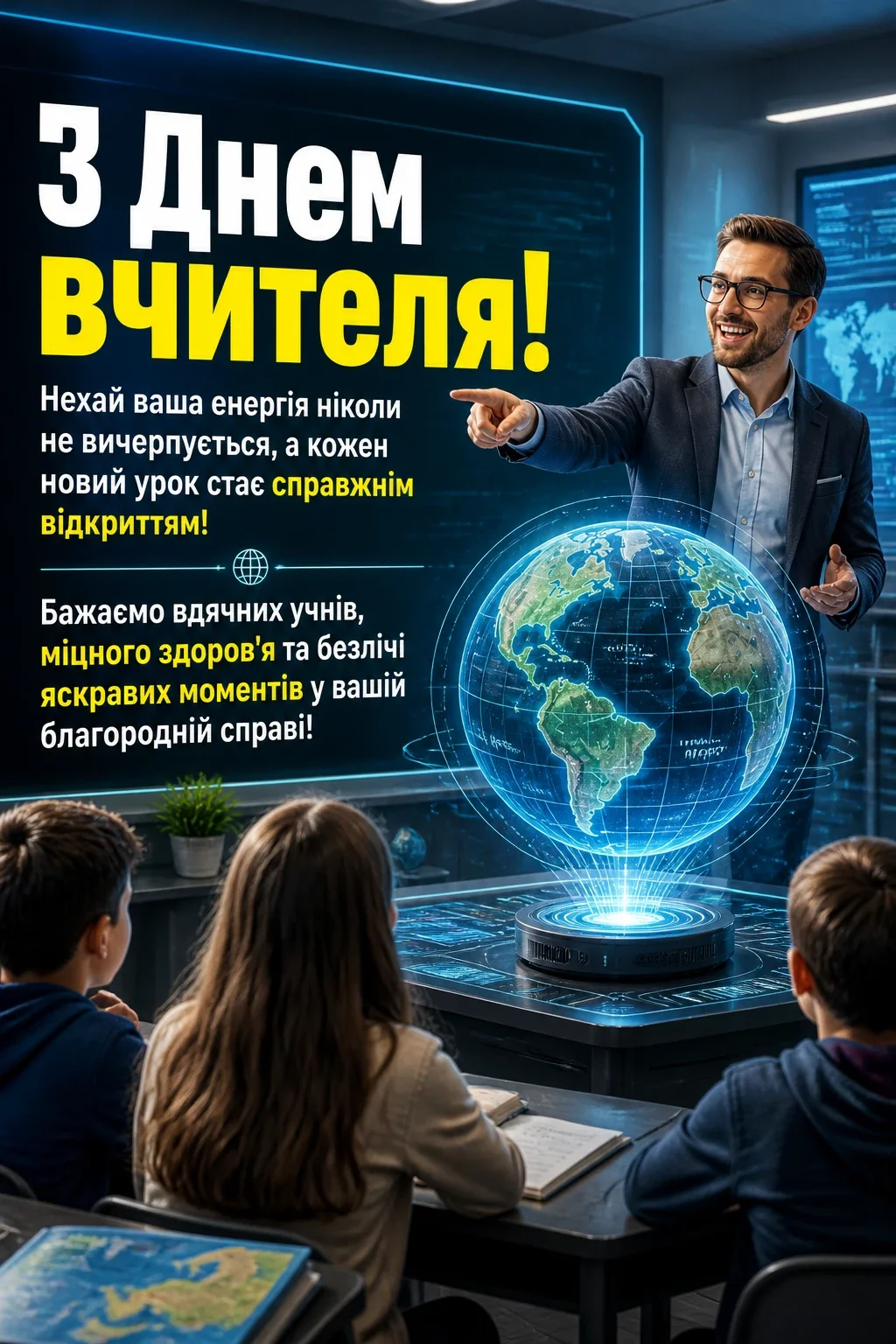 привітання день вчителя