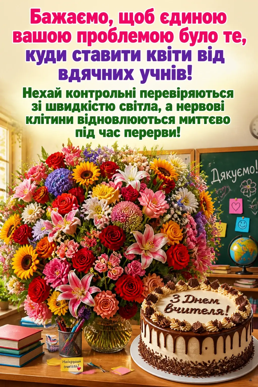 привітання день вчителя