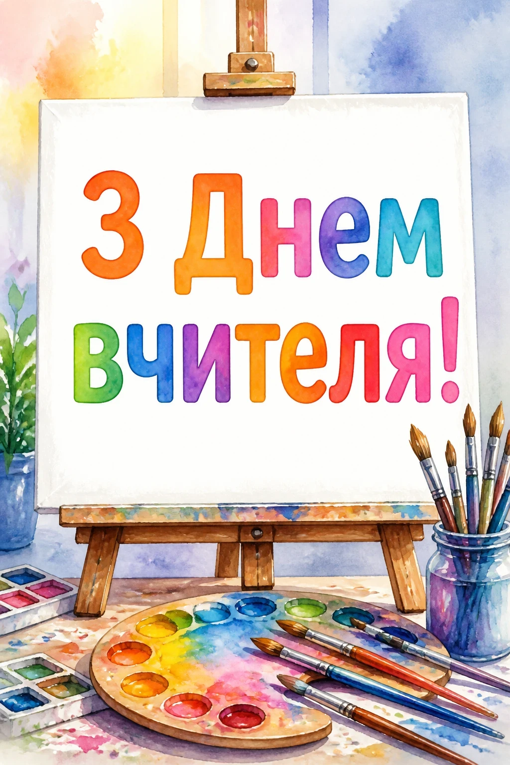 привітання день вчителя
