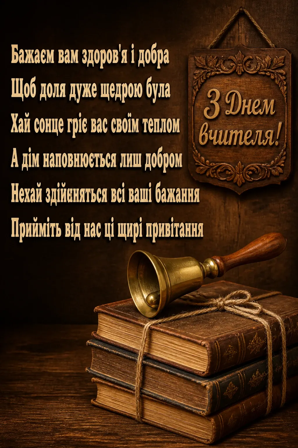 привітання день вчителя