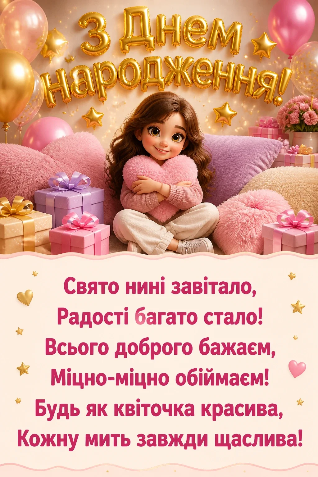 привітання з днем народження для маленької дівчинки привітання з днем народження для маленької дівчинки
