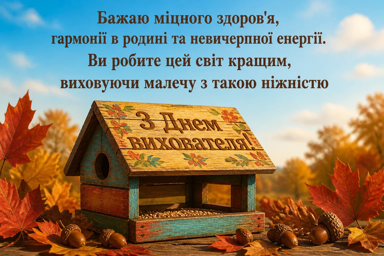 привітання вихователям своїми словами привітання вихователям своїми словами