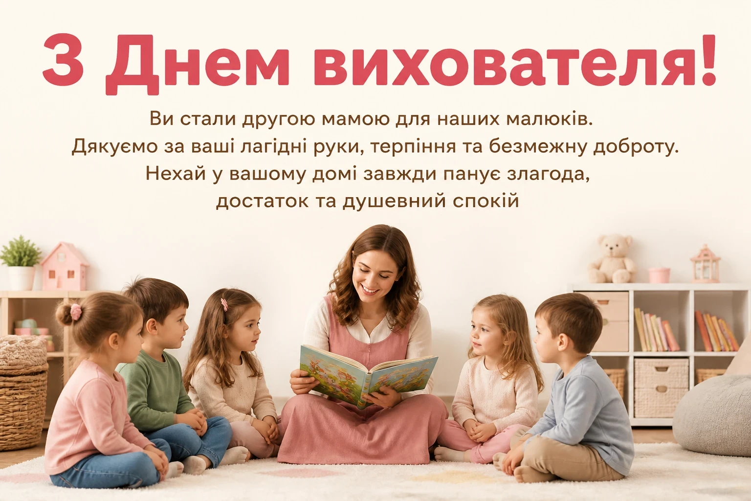 привітання вихователям своїми словами привітання вихователям своїми словами