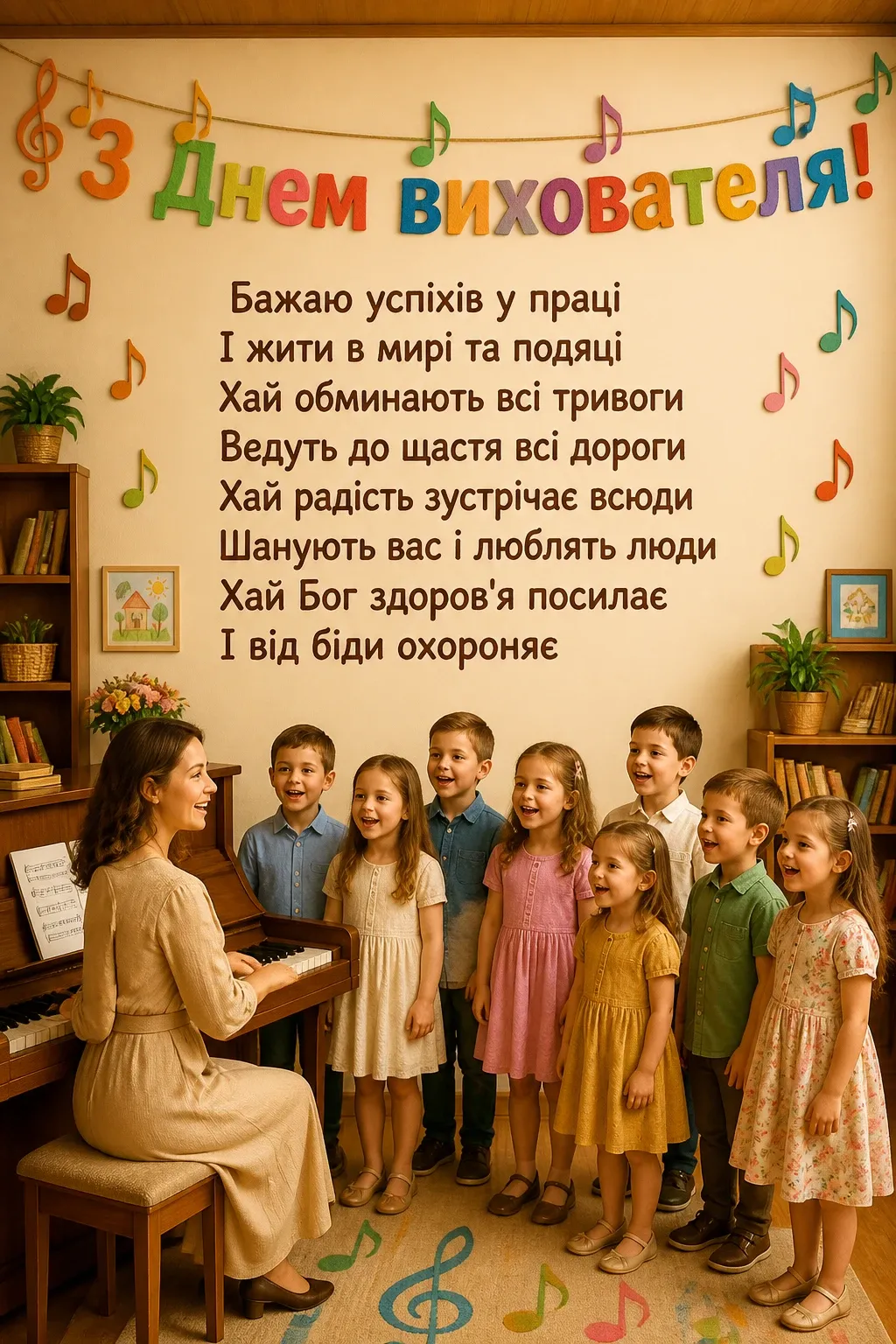привітання вихователям своїми словами привітання вихователям своїми словами