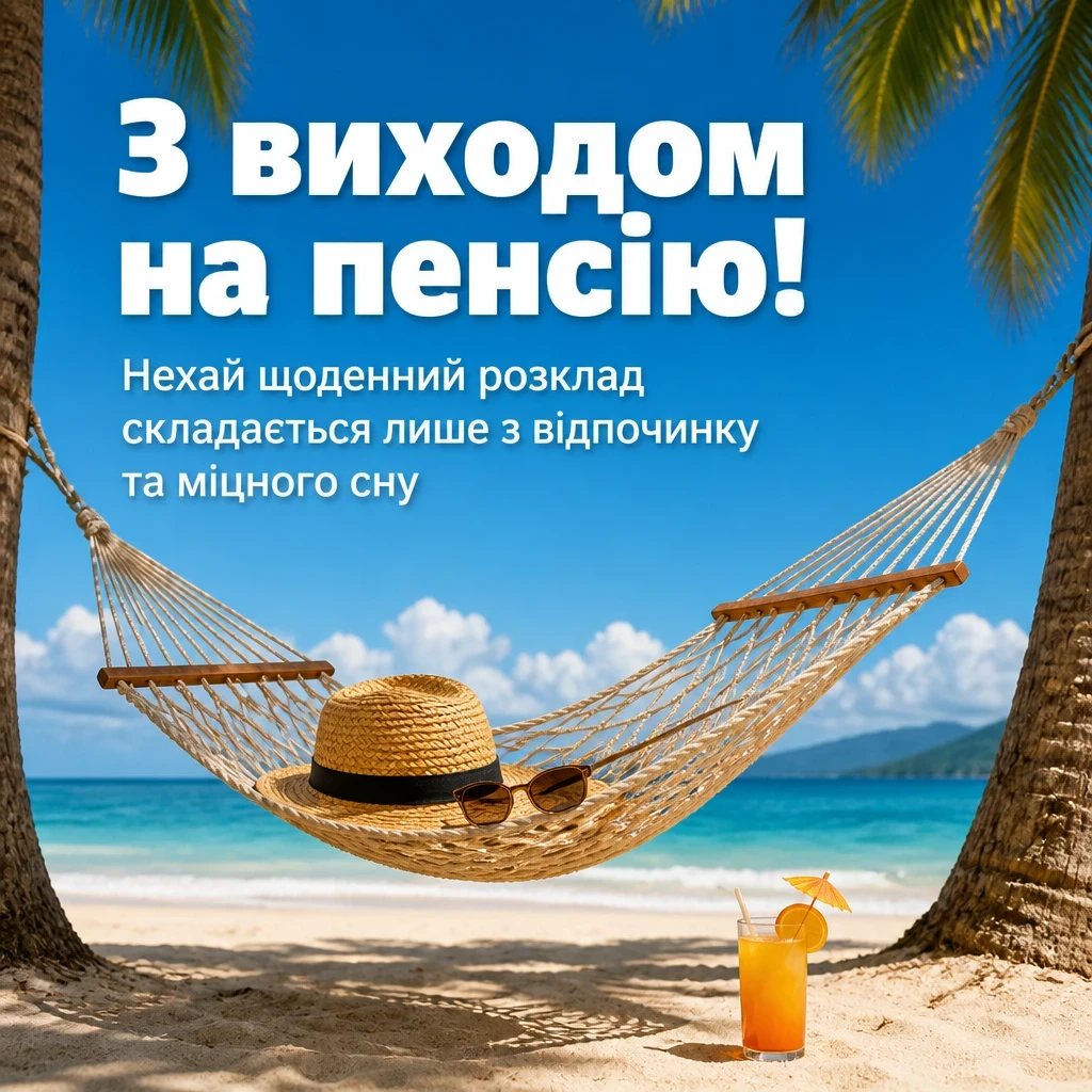 привітання з виходом на пенсію у віршах