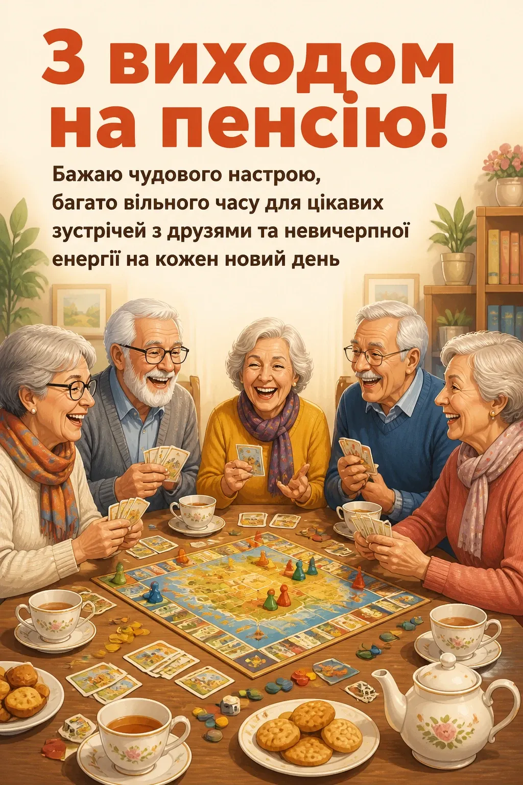привітання з виходом на пенсію у віршах