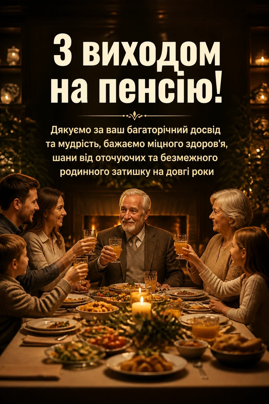 привітання з виходом на пенсію у віршах