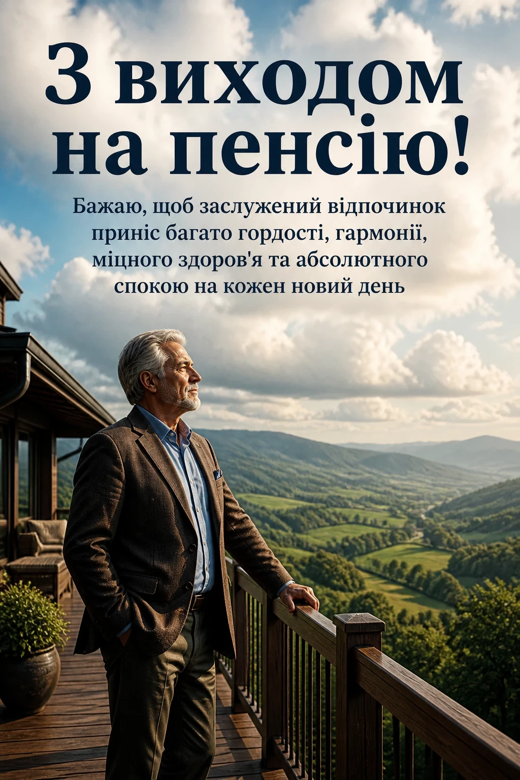 привітання з виходом на пенсію у віршах
