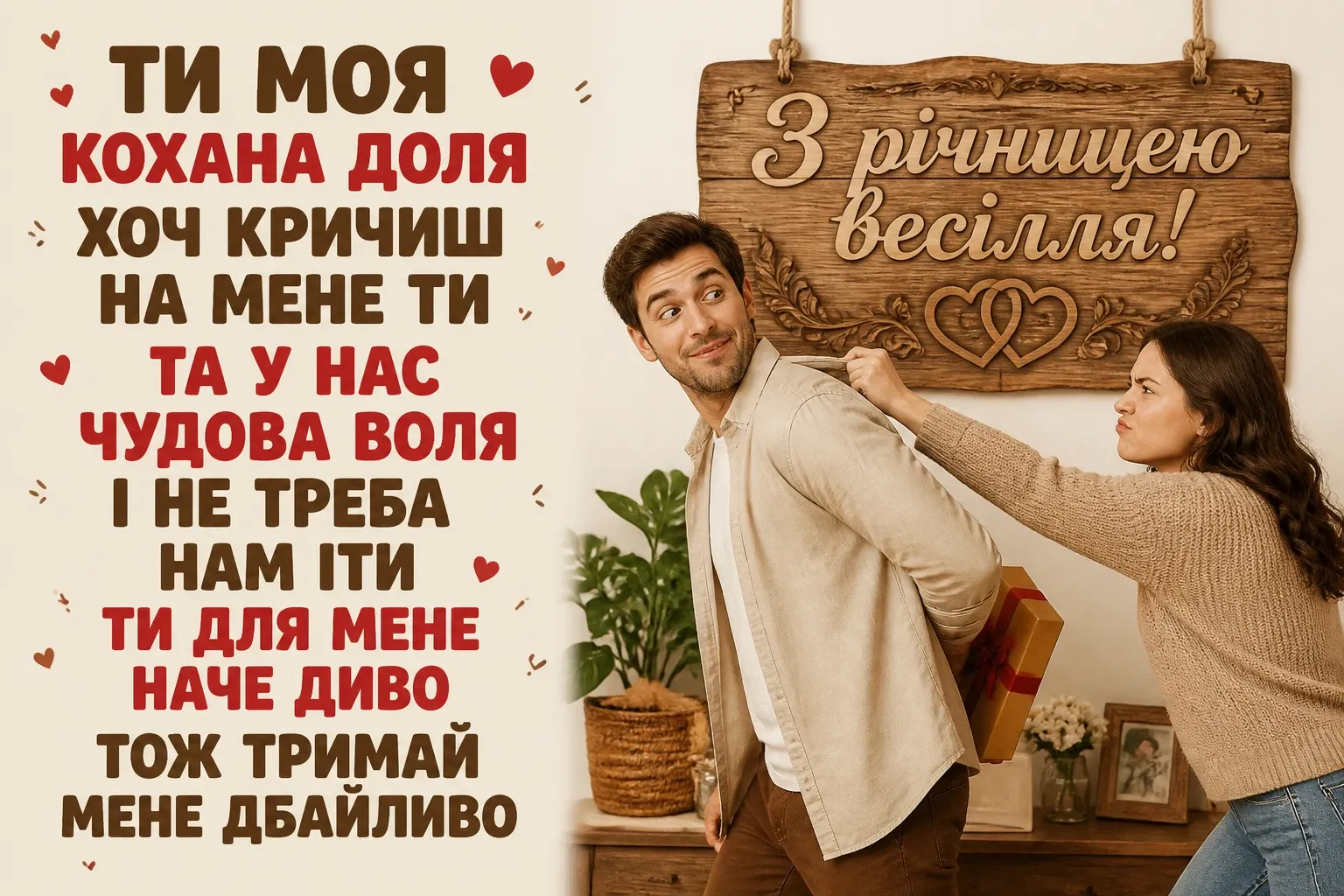 короткі смішні привітання з річницею весілля